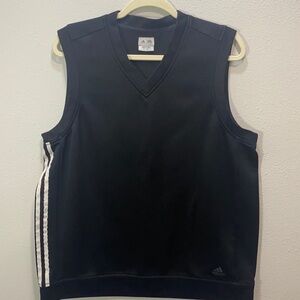 5 for $25 Adidas‎ vest black white stripes sleeveless